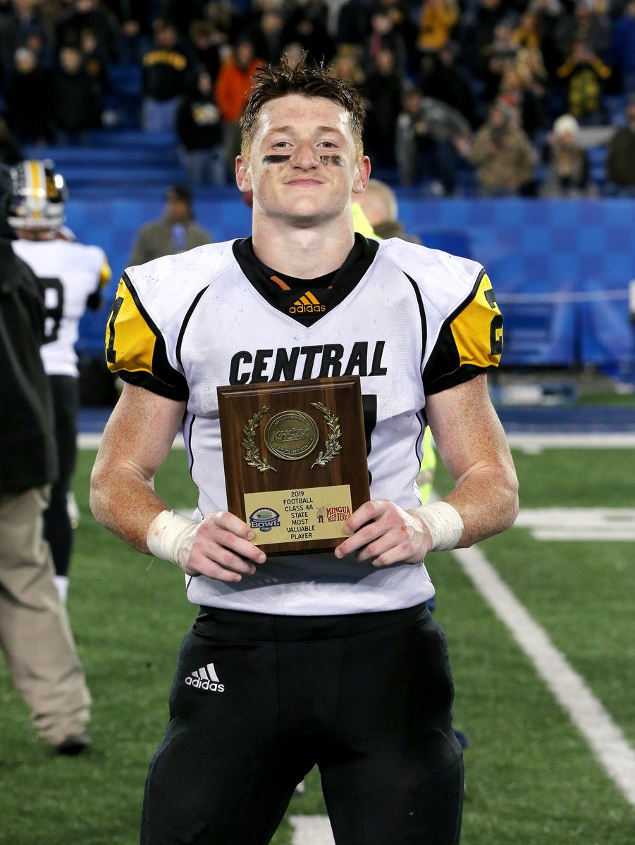 KHSAA's tweet image. 2019 UK Orthopaedics/KHSAA Commonwealth Gridiron Bowl 4A Championship
Mingua Beef Jerky MVP Award - Dillon Preston, Johnson Central
khsaaphotos.org
#khsfb #MyReasonWhy
