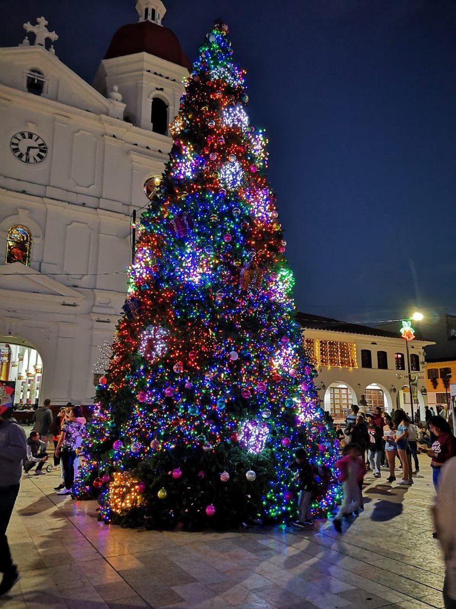 AndresJRendonC's tweet photo. Espectacular nuestro alumbrado navideño. La excusa perfecta para salir y disfrutar en familia del último mes del año. ¡Cumplimos! #RionegroSeIlumina https://t.co/QZsWIRw0ej