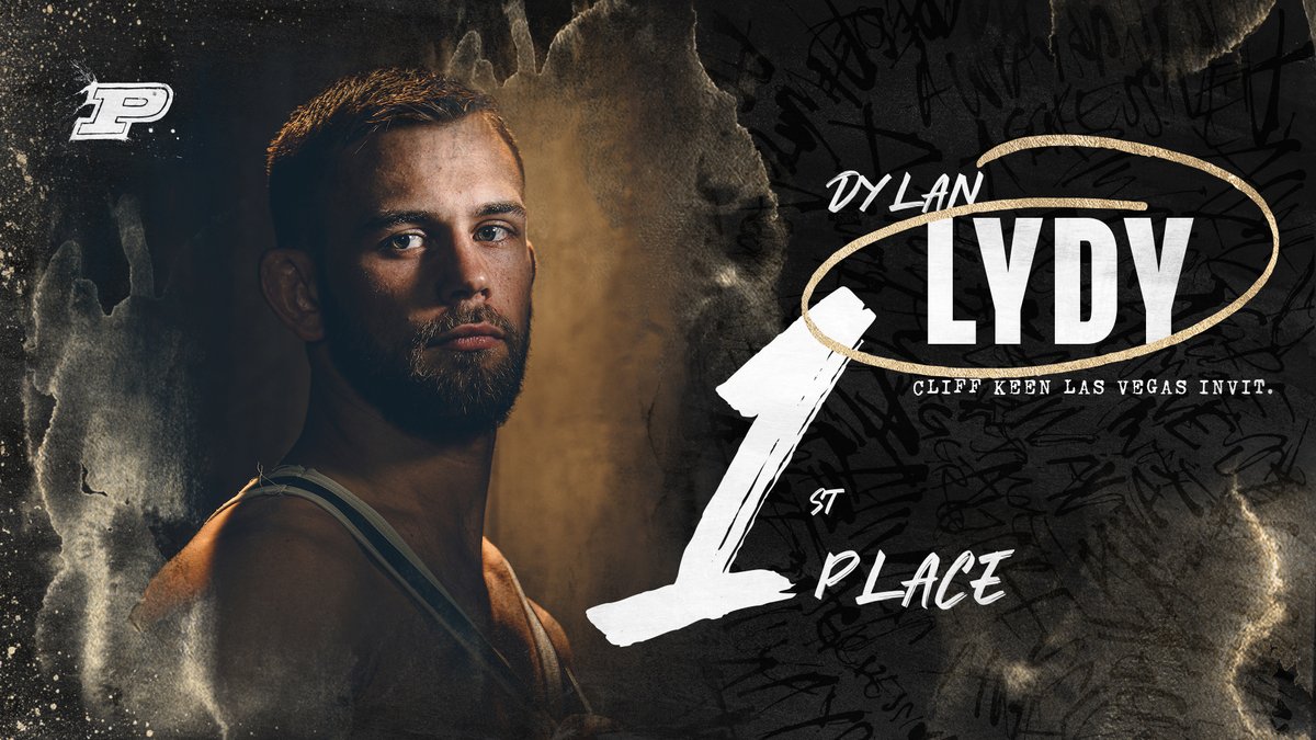 PurdueWrestling's tweet photo. CHAMPION. @DylanLydy. #BoilerUp #CKLVWrestle https://t.co/B65VTuBWtR