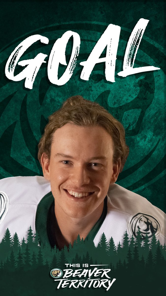 BSUBeavers's tweet photo. 🚨GOAL🚨
#27 Tyler Kirkup
Assists: #16 Aaron Miller (@Aaronmiller_20)
1-1 8:54 left in the 1st
#WCHA 
#BeaverTerritory https://t.co/ZYz0pFrPa1