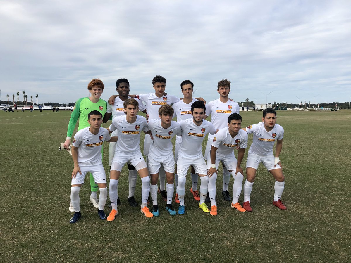 ChargersDA's tweet photo. @ChargersDA @ChargersSC u19s starting 11 vs FC United at the @ussoccer_da National Showcase at @PremierSCLWR #ForzaChargers https://t.co/ncLC1obqDm