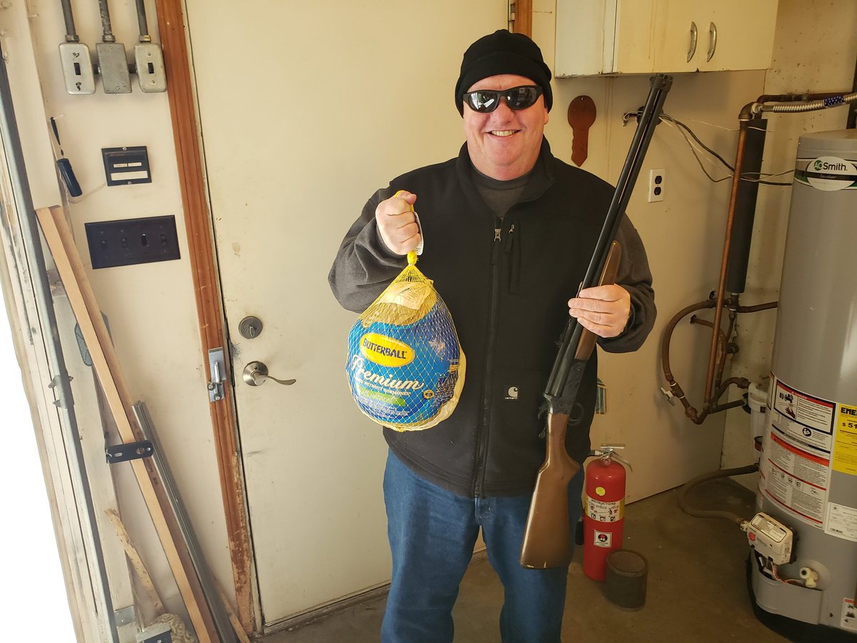 Thanks to Chris Thompson for a great Turkey hunt this morning.