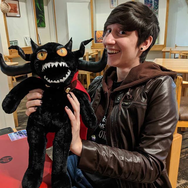 NeverRad's tweet photo. #Orgelthrek #hedevours #plushie sewn by @kittkeller #sewing https://t.co/4tvZ5dg54A https://t.co/pnu4Iol4G8