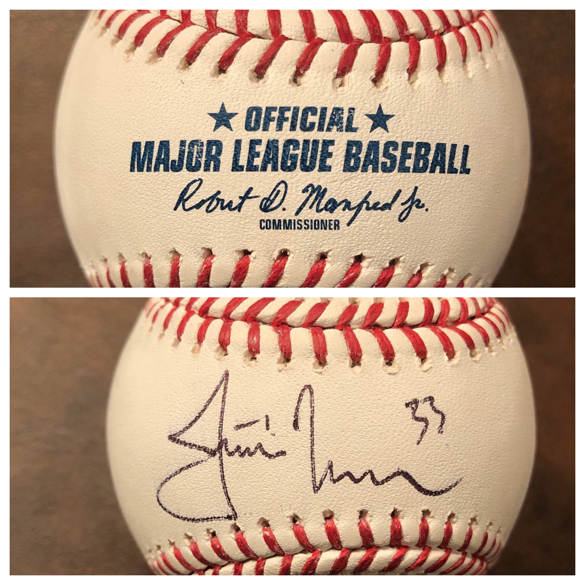 tlschwerz's tweet image. Justin Morneau put a wrap on his yearly coat drive with a signing session today. Following that theme, here’s a little give back to those following.

RT to enter, must be following to win.

Signed ball given away during this week.