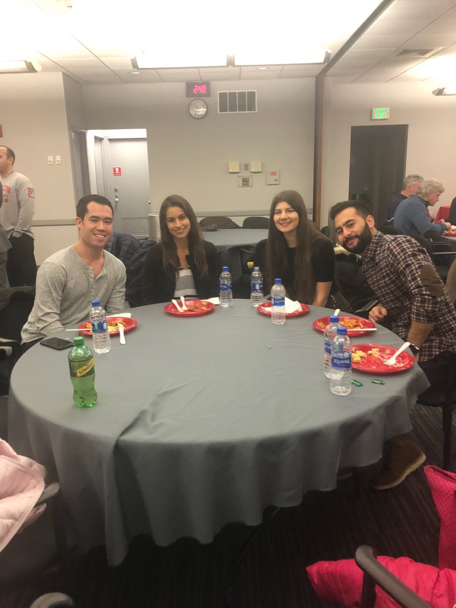 TerrierFund's tweet photo. Welcoming BU Tennis Alumni back to campus today with a buffet dinner and a private suite in Agganis Arena as @TerrierHockey takes on Northeastern! https://t.co/4phriMWI3h