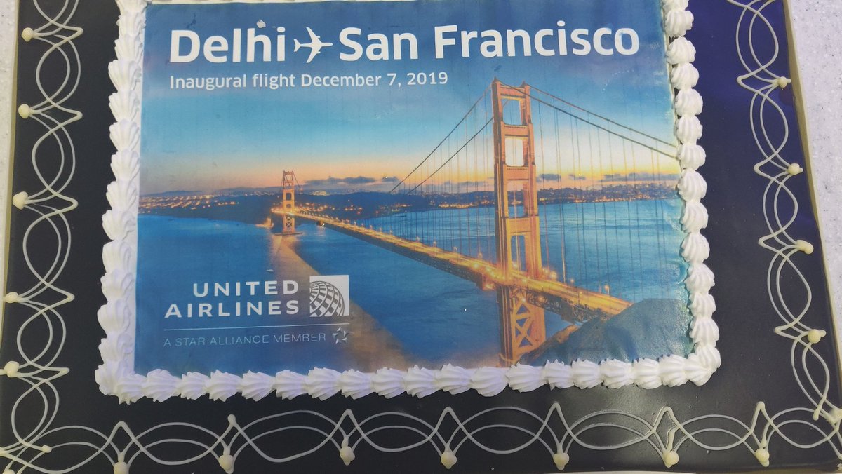 A night to remember and cherish!! Cheers to great start !! Team DEL rocks!! DEL-SFO INAUGURAL. Missed you @AndreaNPunited # big thanks @DLCatUnited @ShivPattnaik @weareunited