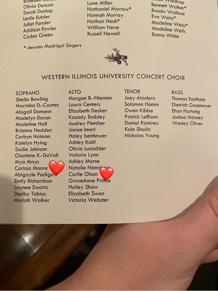 SAIMuKappa's tweet photo. We want to wish our sisters the best of luck at the Holiday Festival of choirs tonight! If you weren’t able to tune in watch it on the live stream from 2 pm today!! ❤️🌹 https://t.co/OGBsYRGFD2