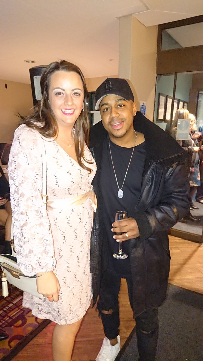 njallanson's tweet photo. Definate highlight of my night was meeting these two legends @BradleyMcIntosh @MrLeeBrennan massively fan girling right now https://t.co/HVKXreTZef