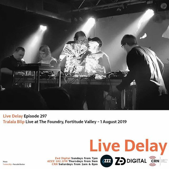 This week Live Delay takes you back to the triumphant launch of @tralalablip's album "Eat My Codes If Your Light Falls" live at @thefoundrybrisbane. It was our @4zzzradio Album of the Week back in July and it's genius experimental electro-pop at its fine… ift.tt/2Rx4y3g