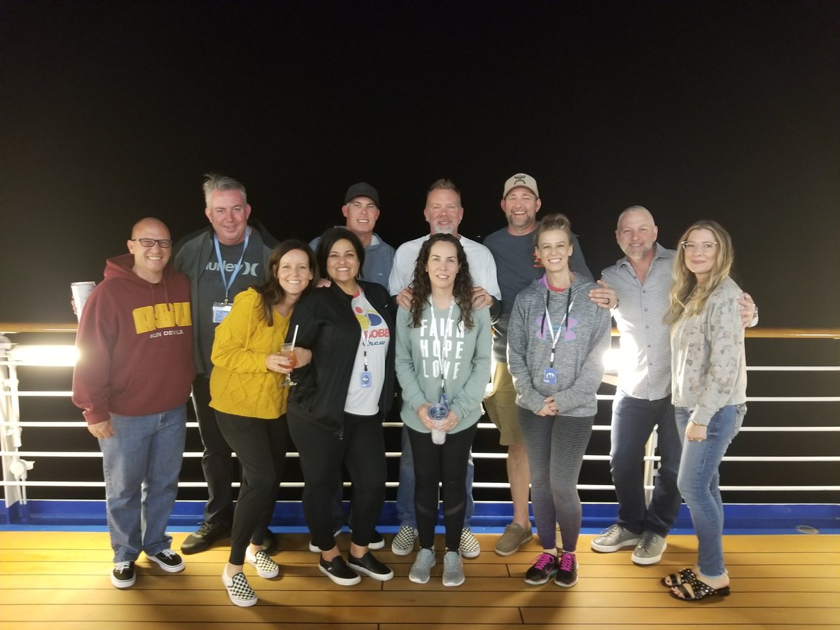 slbaum's tweet image. 20 years since our last cruise together... some new additions... 30 years of friendship!