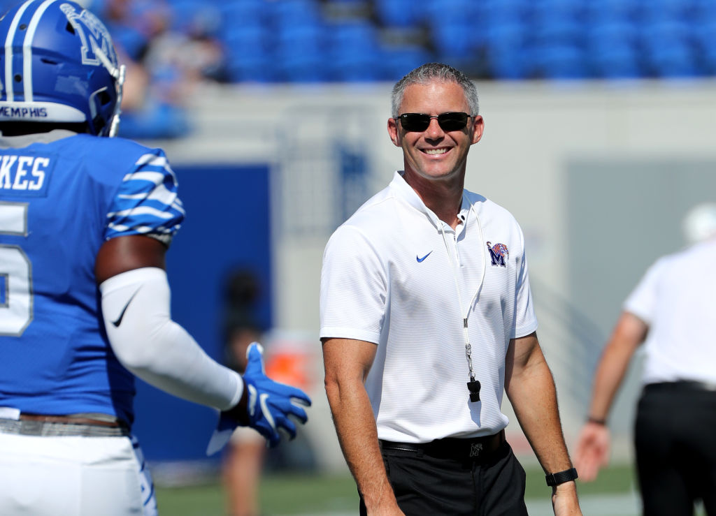 Espn Stats Info On Twitter Memphis Coach Mike Norvell