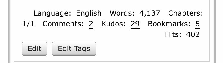 pearld00ds's tweet photo. one of my fics just reached 400 hits, wowie???? https://t.co/aVGNDxUEBF