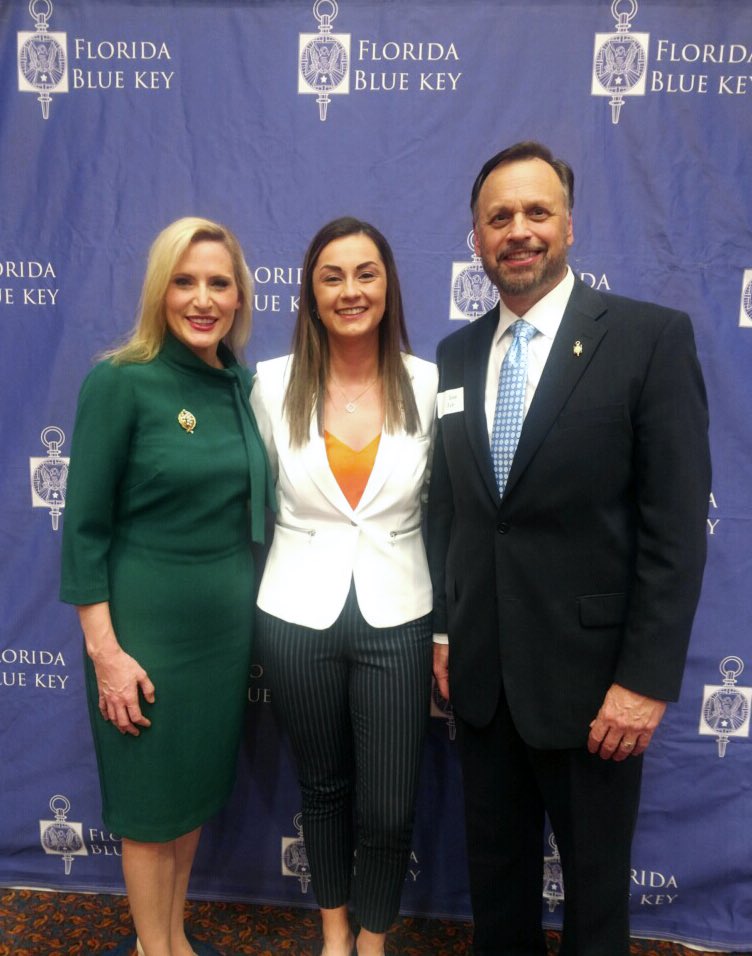 TomLeeFL's tweet photo. Congratulations to the new President of Florida Blue Key, my daughter Regan. We are so proud of you! https://t.co/tS41PFy6oc