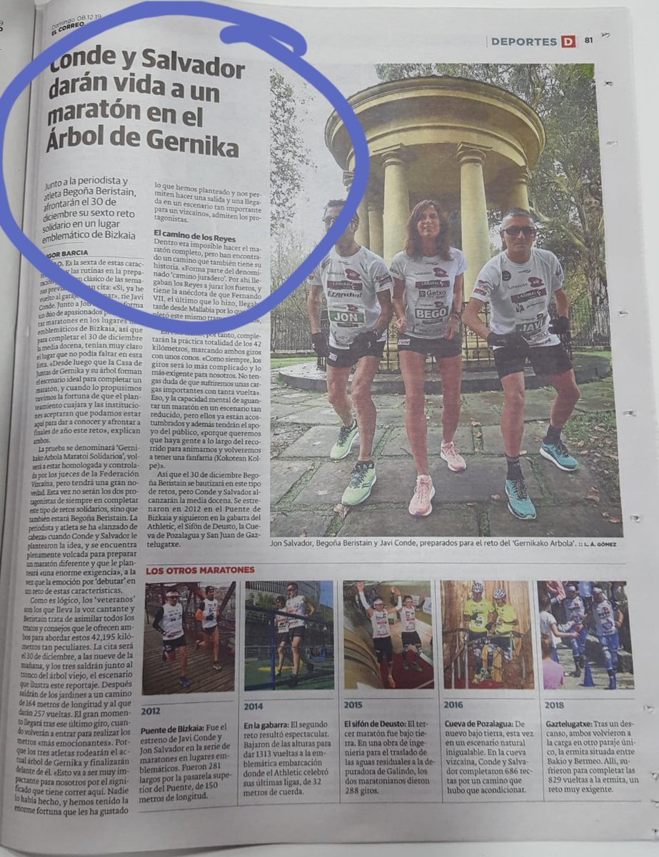 begoberistain's tweet image. Mosqueo nivel mil. Parece que mis 42 kms valen menos que los de mis compañeros. Entro en Maratones Solidarios para visibilizar el deporte femenino, entre otras cosas,  y me encuentro con esto, ellos al titular y yo al subtítulo. ¿Para cuándo periodismo con perspectiva de género?