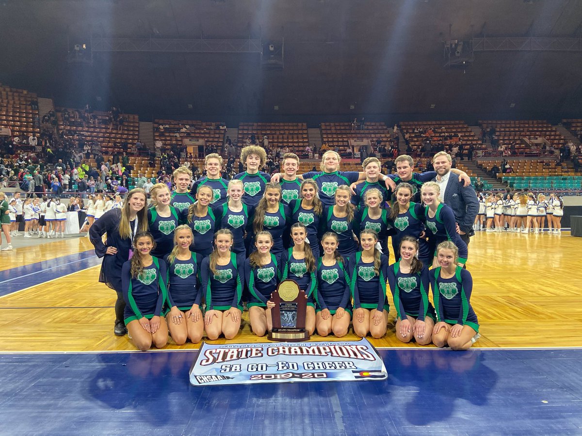 Congratulations to our back to back State CoEd Cheer Champions!!! Grizzly Proud!!!