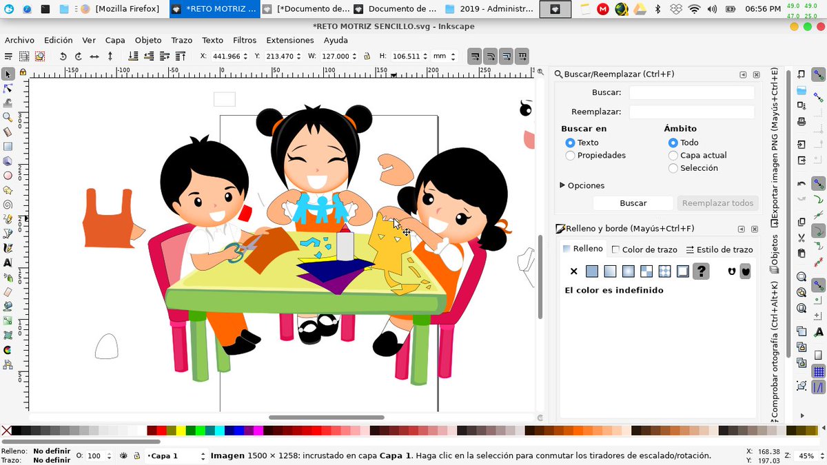 LeonDanArt's tweet photo. #TrabajoCasiTerminado  #Casual #Domingo   en #Inkscape #Linux #ArchLinux,     #SegundaPrueba de #color #rbg #cmyk #designer #ArteGeek  #artedigital #vectorart #GraffArt  #disenografico   #freelancer #TrazoaMouse #pixelart   #SoyCampechano #RETOMOTRIZSENCILLO #preescolar #primaria https://t.co/JglcwzuRIk
