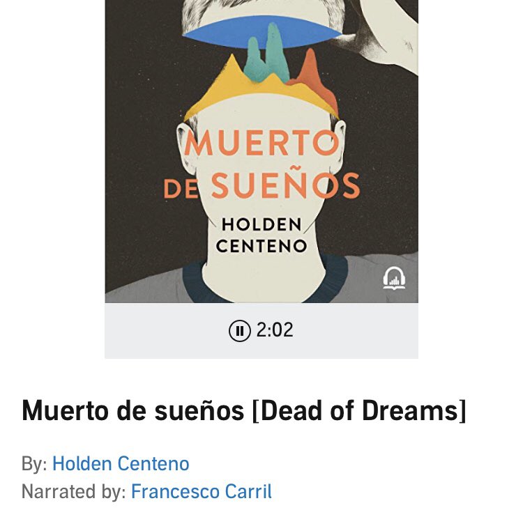 Portu_tv's tweet photo. Ah! y pude dirigir la voz del impecable @FrancescoCarril recitando los poemas de @HoldenCenteno en el libro #MuertoDeSueños para @megustaescuchar. Gracias @alvarezrilla. Con la narración del prólogo a cargo de la deliciosa Adriana @torreBe en el papel de @zaharapop. #mercaderlab https://t.co/9ha9Ham2IC