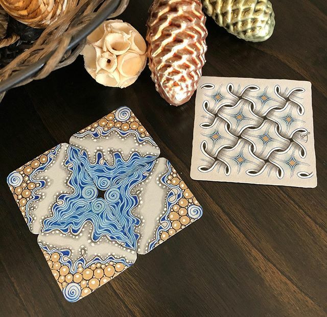 Emiko_K_28's tweet photo. #zentangle #pp07 #12daysofzentangle2019 #graytile #pendrawing #tangle #patternart #enjoy #relax #meditation #ゼンタングル #プロジェクトパック07 #タングルアート #パターンアート #リラクゼーション #マインドフルネス https://t.co/73Agbp1gB6 https://t.co/EV25g6dQ7T
