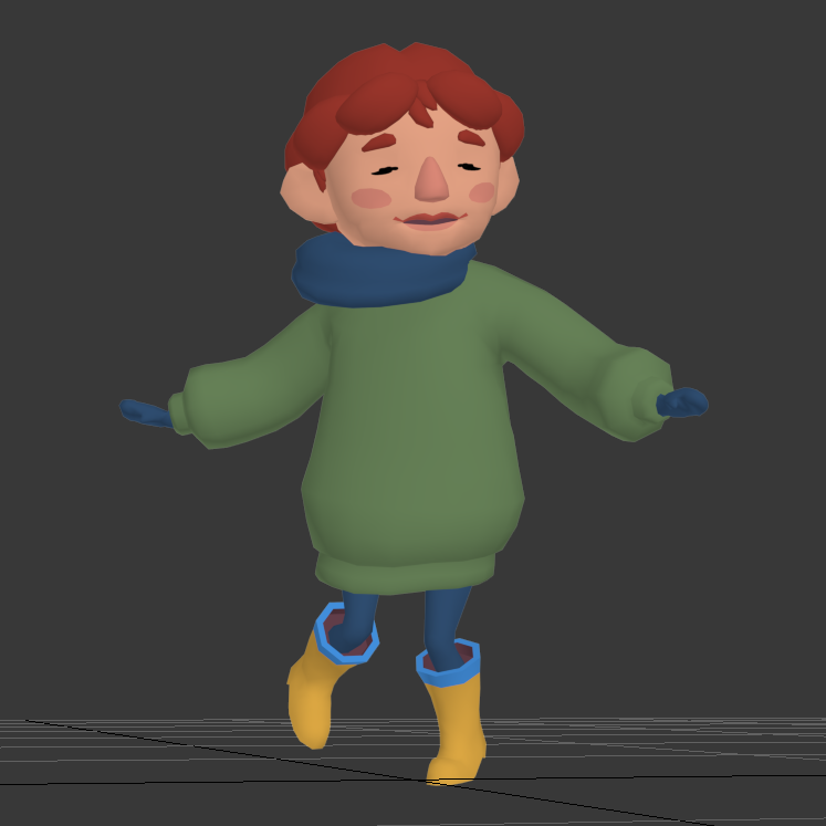 meglofriend's tweet photo. Some bonus images for #screenshotsaturday of some animations being worked on. #animation #characterdesign #indiedev #gamedev #TKFD #3dart #3danimation #unity3d https://t.co/pPGFiMvKAd