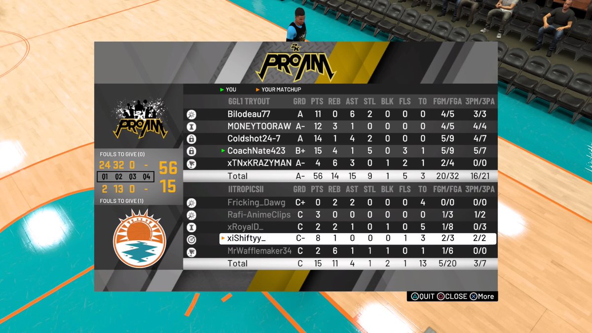 ProAMImpact's tweet image. PG: @Bilodeau77
SG: @Coldshot24_7 / @MONEYTOORAW 
SF: @CoachNatePSN
PF: @Scogter
C: @xTNxKRAZYMAN 

Good Runs tonight - gearing up for the @6GamingLeague season coming up. 

#ImpactMade #The6GL