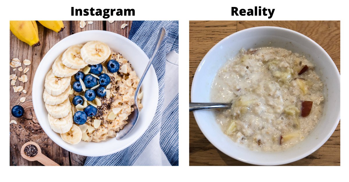 My_fitzone's tweet photo. Can you relate to this? It's a tough life making your food instagram worthy then mashing it up! #Foodie #brunch #breakfast #porridge #healthy https://t.co/uqCaYtPwrG
