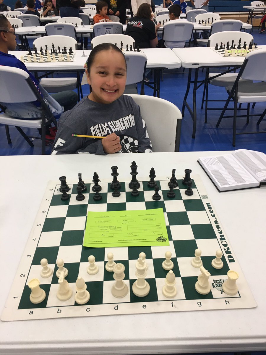 FieldsChess's tweet image. Congrats to Emma, Edgar and Lyric who competed in the Elementary Under 600 division. Both Emma and Edgar scored 2.5 points, and Lyric scored 2 points. 🥳 @FieldsFalcons @ErikaPena0823