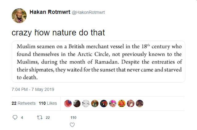 In his extensive anthropological studies of Amerindian and Siberian tribesman, Hakan discovered that old religions can inculcate their teachings at a biological level. Naturally, this applies in the old world as well...