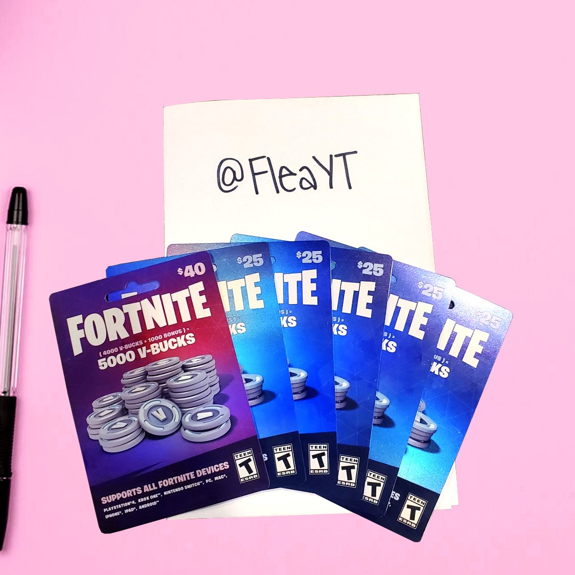 ftierFlea's tweet photo. Giving away to a few random people some Vbucks and Minty Pickaxes.

Just ❤️+♻️+ Follow

Comment if you haven't got Minty yet https://t.co/3Sfc00ReTF