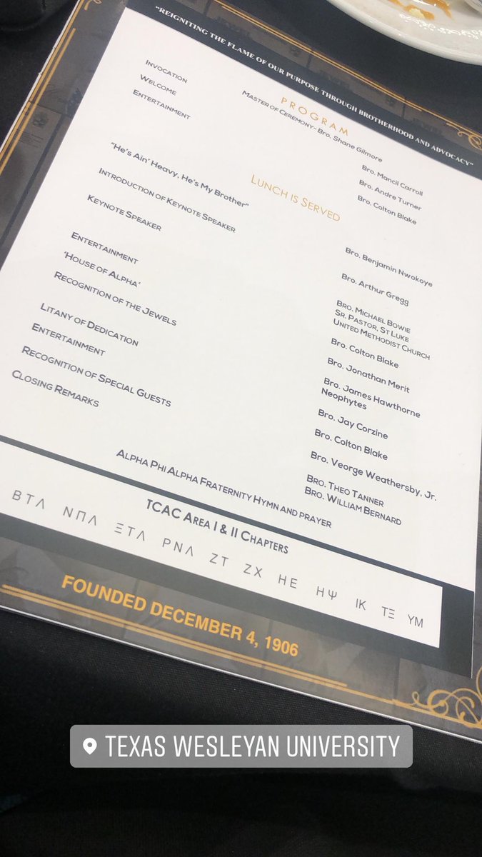 thechoirguy_'s tweet photo. What a great time today! Blessed to be able to lead and serve with these good brothers 🤙🏾! #alphaphialpha #dec4th #foundersdayluncheon #dfwalphas https://t.co/RIsojSlU5F