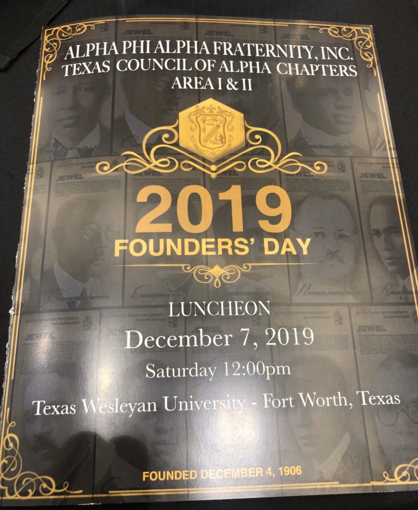 thechoirguy_'s tweet photo. What a great time today! Blessed to be able to lead and serve with these good brothers 🤙🏾! #alphaphialpha #dec4th #foundersdayluncheon #dfwalphas https://t.co/RIsojSlU5F