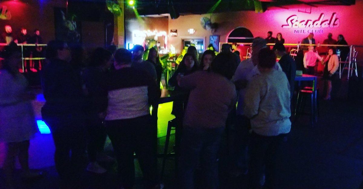 scandalsdance's tweet photo. The early crowd is warming up the bar and dance floor tonight and the party WILL be at Scandals Tonight!!! Come get Scandalous on the dance floor! #lafayettela #acadiana https://t.co/i9hxOwviPp