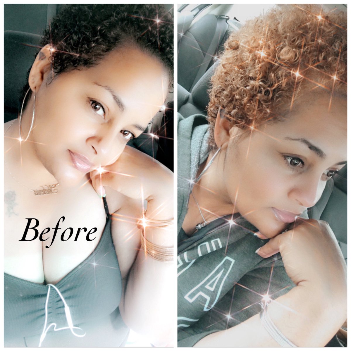 michellejazz42's tweet photo. Had the pleasure of transforming this BEAUTY from a Medium Brown to a Caramel Latte...When my beauties are happy, I’m happier🥰 #RelaxerFREE #HealthyHair #GoodHair  #ColoredHair #MyPassion #salonroyaleexperience #LoveMyCraft https://t.co/dpIvKq1OBk