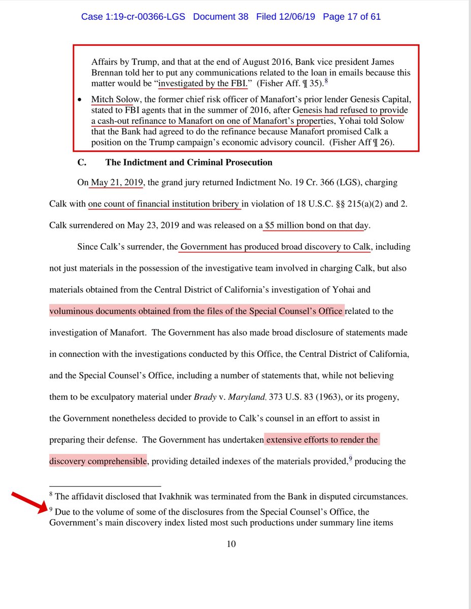 Quickly goes to Cspan in a hunt to locate raw video footage of Calk at Trump Tower (Jan 2017) for his interview.LORD the SDNY has a barren field of Fs - they used “solicitation” at least 6xs. Right now I’m crushing on SDNYMy “thots & pears” Stephen https://drive.google.com/file/d/1Hb7NAqMEXJwqQvQmOHZet6XW53Quuc-H/view?usp=drivesdk