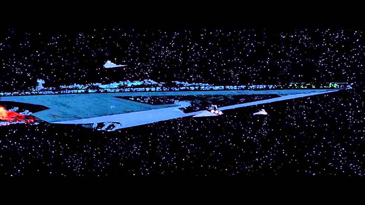 SSD_Executor's tweet image. [Powering up...All systems online] 

[Super Star Destroyer Executor is ready to serve.]

A.I. of SSD Executor.
Snarky/sarcastic Super Star Destroyer.
Property of Darth Vader.
The Lamborghini of warships. 
Chasing Rebel Scum through asteroid fields like it was nothing.

#RT #SWRP