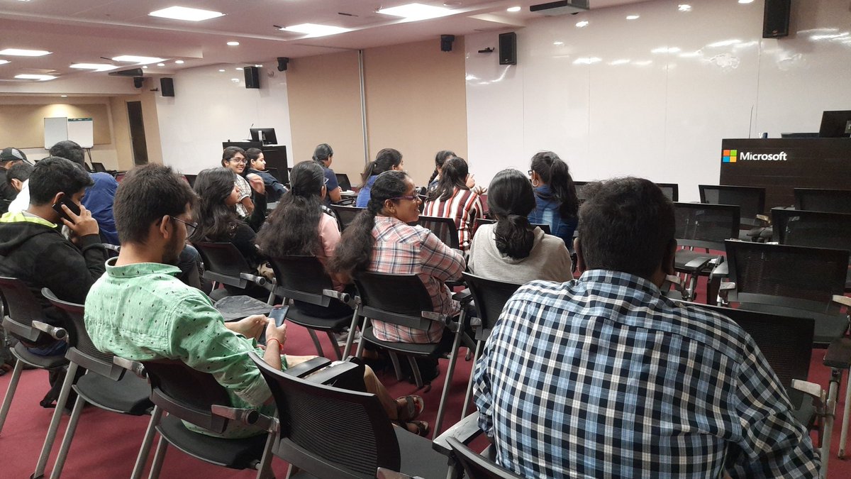 Today <a href="/MSFTReactor/">Microsoft Reactor</a> 
#NLP_hands_on