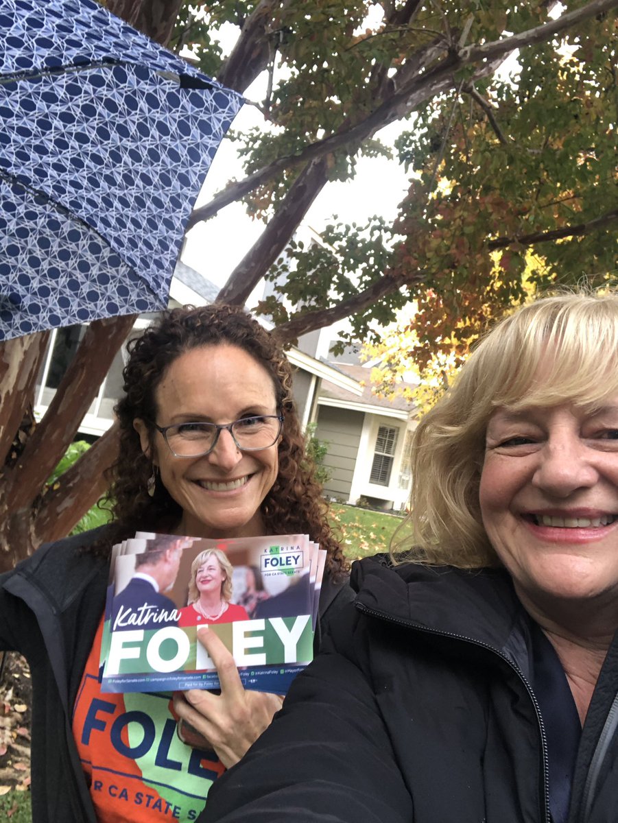 KatrinaFoley's tweet photo. Today we got the team back together &amp; officially kicked off our canvassing &amp; phonebanking program.  I ❤️visiting with voters! Thanks to all who helped! We reached 200+ doors. Join us. Stop by HQ daily! Less than 60 days b4 ballots drop! #votefoleyforsenate #votecottie @VoteCottie https://t.co/KHPTqoyKsl