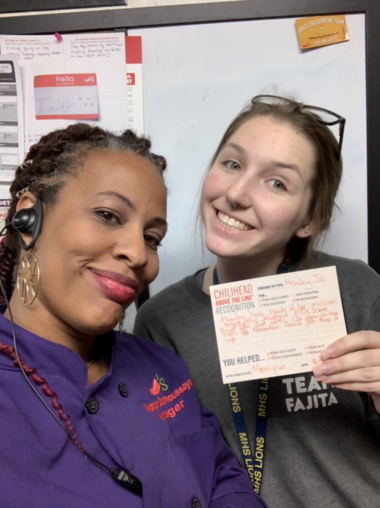 mdela1's tweet photo. Hailey Jo has made it her mission to get the highest MCR score in the restaurant for the Mth of November she got 137 sign ups good job #playresturant #ChilisLove #chilis #mckinney https://t.co/fL8SzwwSue