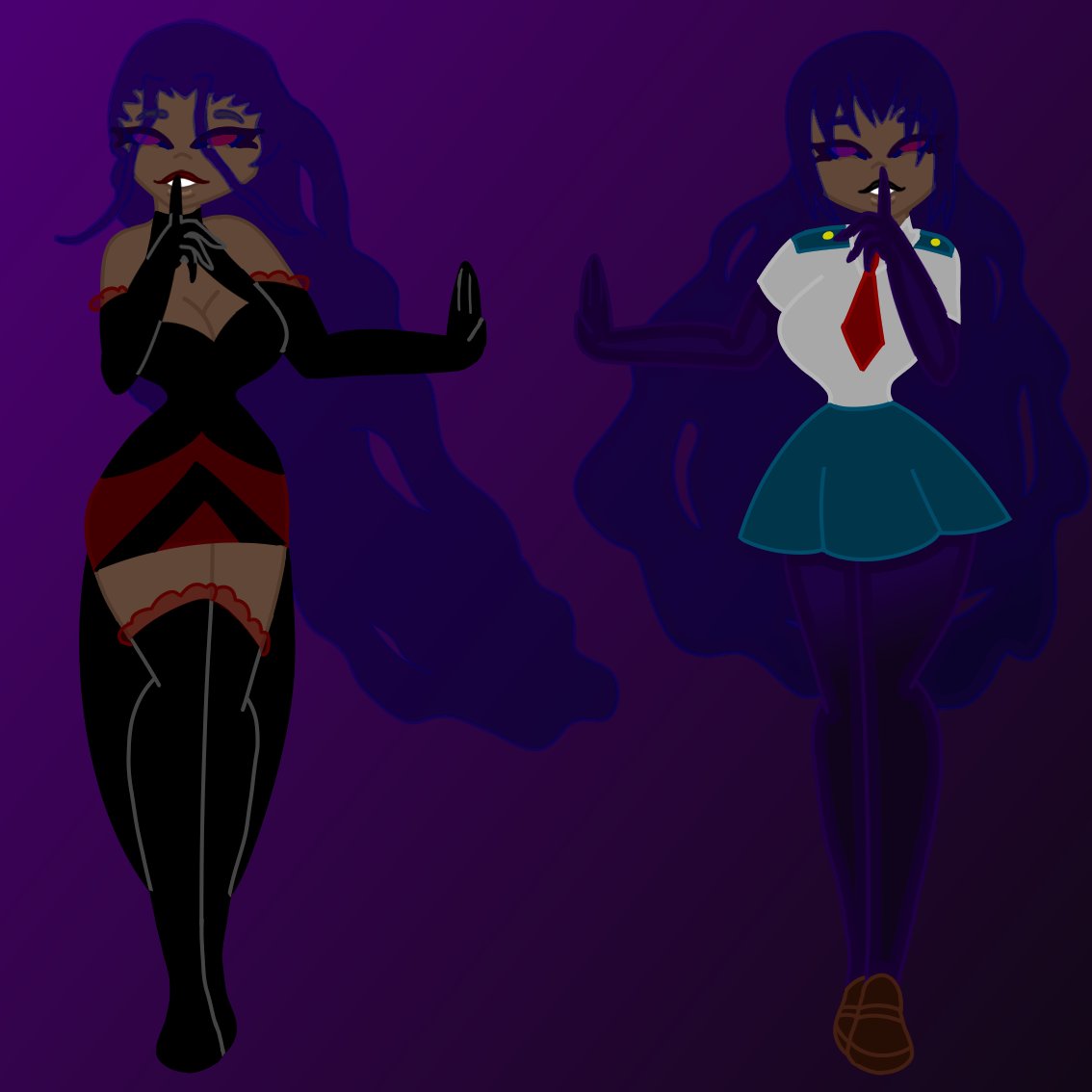 dac_shan's tweet photo. Class:1-C
Hero name: Night Shade
Quirk: Shadow
"This heroes quirk allows them to become a living shadow. It allows her to get into tight spaces and follow people but the downside this hero can't take direct light or the sun!" 
#Calamityarts
#MyHeroAcademiaoc #Class1C https://t.co/dkxLPHxGv4