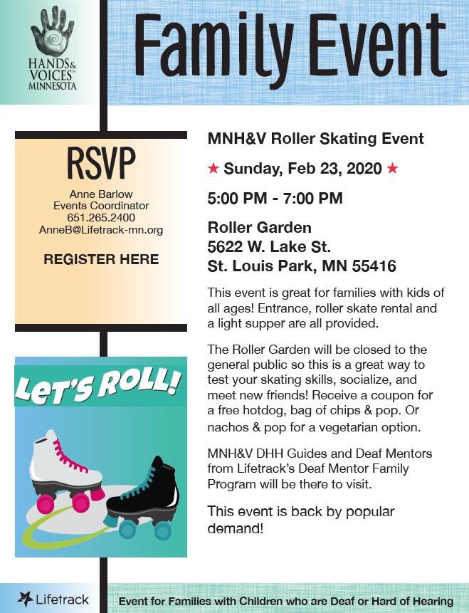 MNHandV's tweet image. Register for the MNH&amp;amp;V roller skate event!
