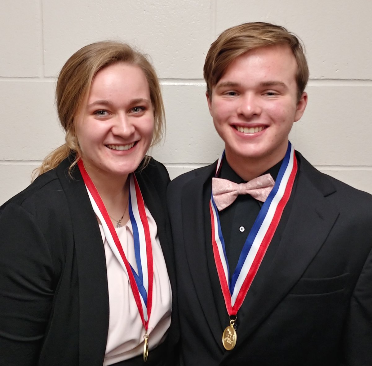 Dynamic Duo Grace and Austin score Superior medals --Super(hero) Awesome!