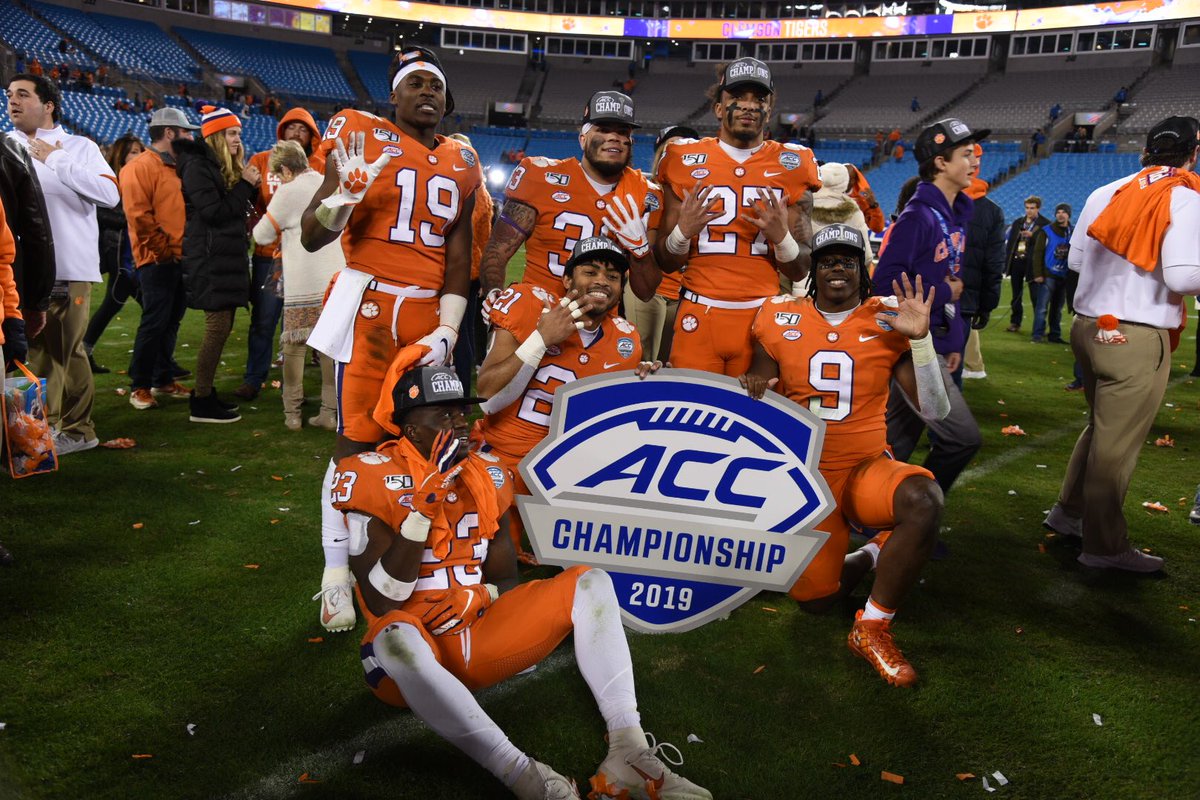 Jim_Clements1's tweet photo. Congratulations to @ClemsonFB on their 5th straight @ACCFootball Championship! #TheFunIsInTheWinning #ALLIN #ChampionshipPhase https://t.co/DgX825fIU7