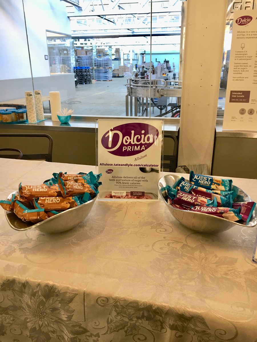 We had a great time sampling #DolcaiPrimaAllulose in the <a href="/QuestNutrition/">Quest Nutrition</a> bars. Now I have a new addition in my to go bag! #TBCholiday