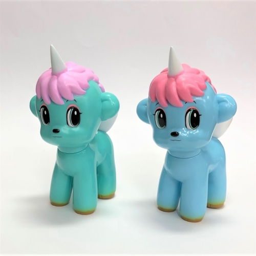 dune さんより 手塚治虫 先生の ユニコ ソフビ2色 One up. 中野