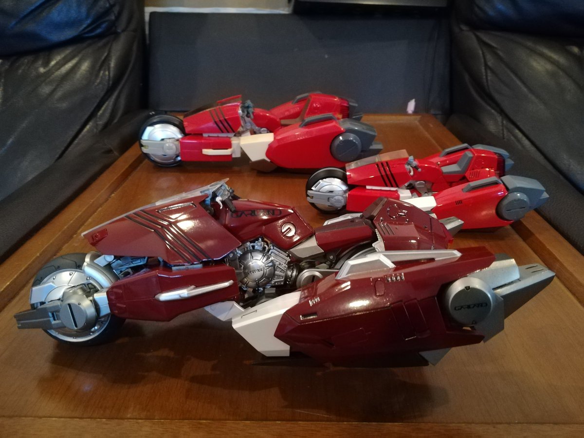 EX合金ガーランド、やまと、アルカディアとの比較。 EX合金版はかなり 