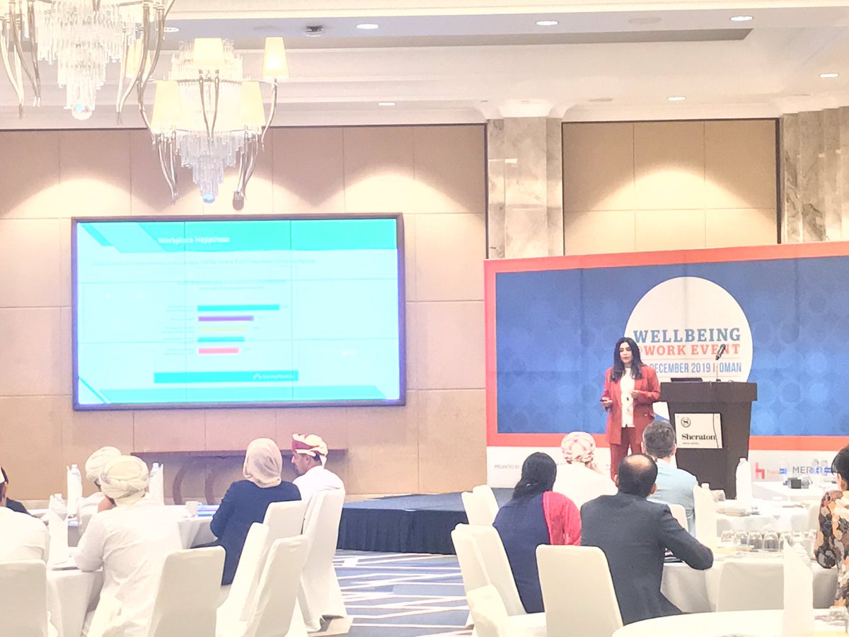 Workforce Care

Employee Wellness =  Company Wellness : Wafa Al Balushi

#EmployeeWellbeingInitiatives #EmployeeWellbeingPrograms @WellbeingEvent #Oman 

Are you #Happyatwork ?