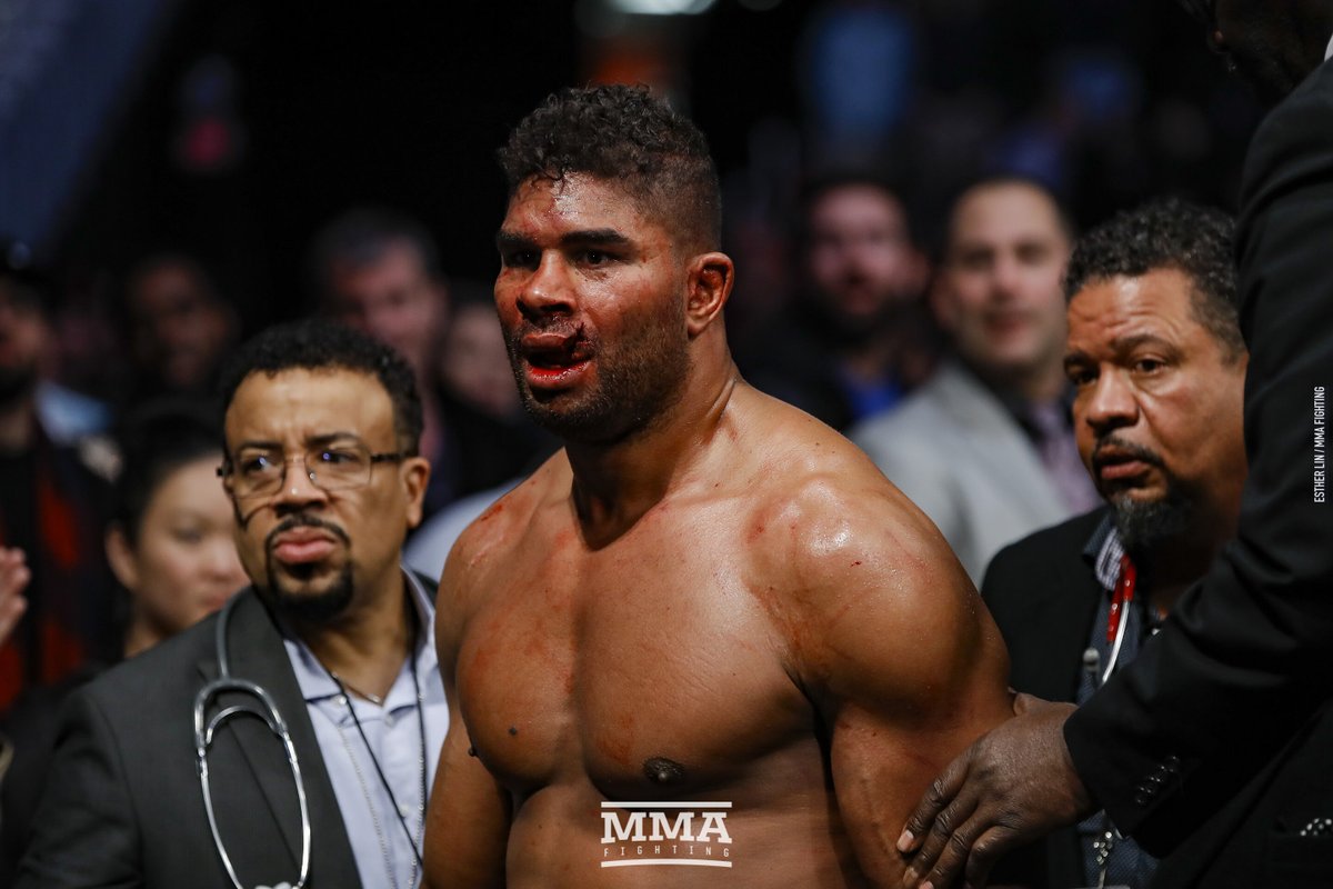 MMAFighting's tweet photo. Some life advice: Don't get punched in the mouth by @JairRozenstruik

Alistair Overeem learned this the hard way

🤢

#UFCDC

(📸 @allelbows) https://t.co/0UtfE0iHC7