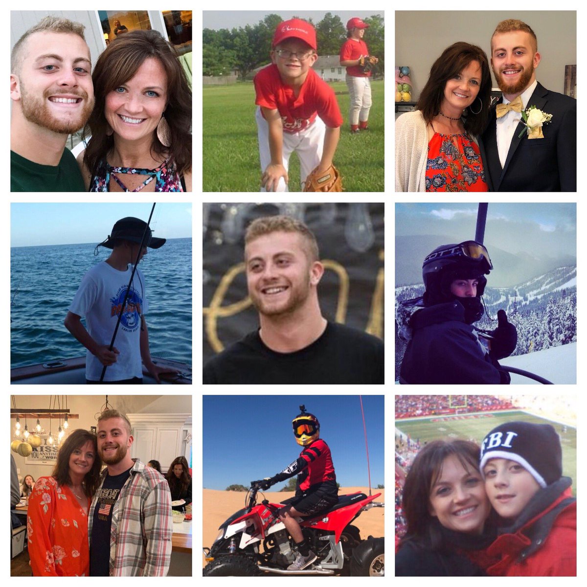 amymbenz's tweet photo. Happiest of birthdays to my kind-hearted, handsome, funny, almost my birthday twin, not a teen anymore, most favorite son ever! I love you so much & am glad you are home so we get to spend the day together β€οΈ @cadenbenz
#notateenanymore #halfwayto40 https://t.co/uwQR3pU1OR