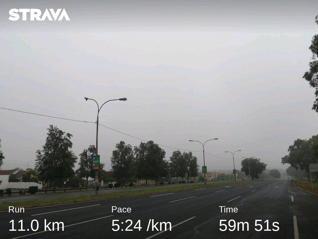 iamprasello's tweet photo. Perfect weather for road running ๐๐พ #PoweradeRunningCommunity @PoweradeZA https://t.co/qtKTCbkxYR