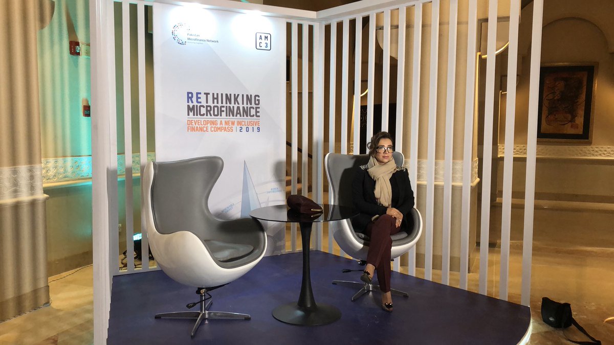 SaimaAjram's tweet photo. I led on the media corner of the Rethinking Pakistan’s Microfinance conference with #ConstantinePr. It was an eye open and a pleasure to see how developed this industry is & how it’s trying it’s best to include some of the excluded communities of the nation. https://t.co/e98Zi1nHhj