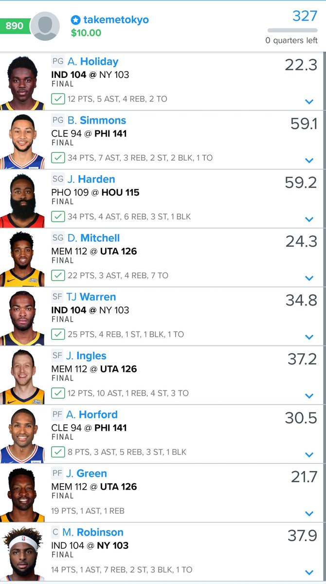 Lineup crushed everything! Let's get it #NBA